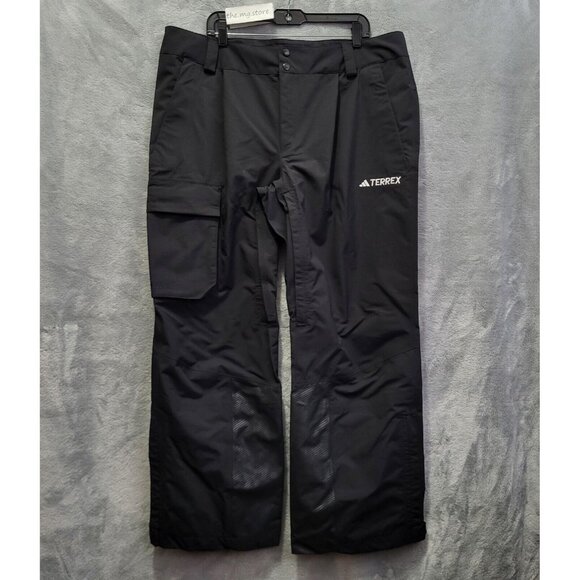 adidas Terrex Techrock 3L Nylon  SKIING  Pants IB1203 Men's Sz XL MSRP $400 - Picture 2 of 7